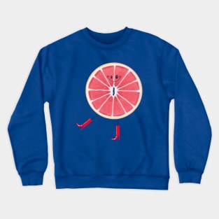 Grapefruit in Kinky Boots Crewneck Sweatshirt